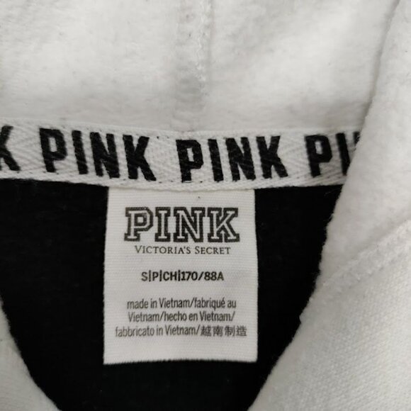 PINK Victoria's Secret Yoga Twee Y2K Hoodie & Low Waist Leggings Set Black Small - Picture 16 of 16